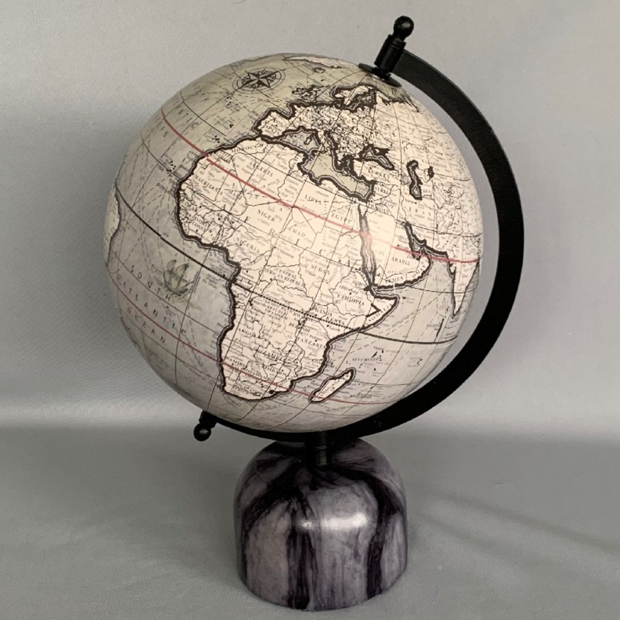 Globe on Marble Base