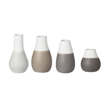 Mini Pastel Vase Set - Grey