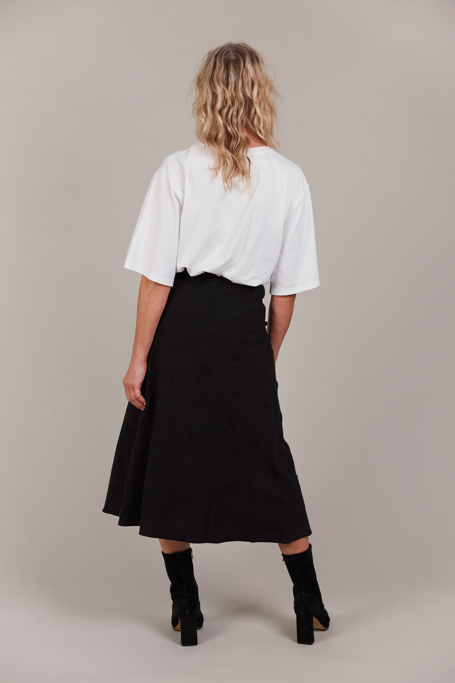 Masa Knit Skirt - Black