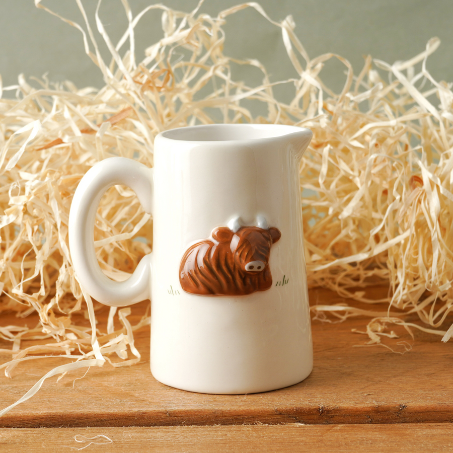 Bramble Farm Highland Cow Milk Jug