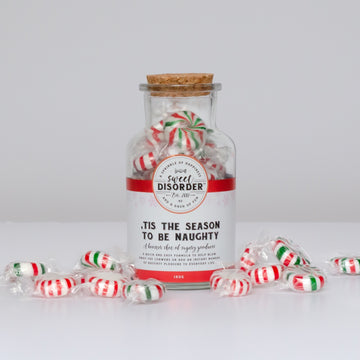 Tis The Season To Be Naughty Candy Jar