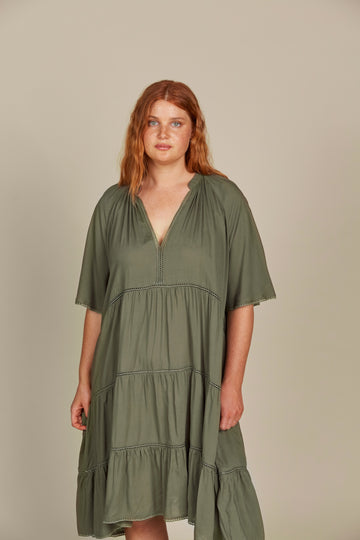 Esme Dress - Olive