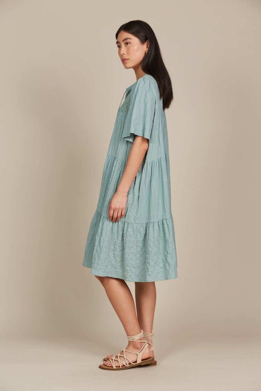 Fleur Dress - Seafoam