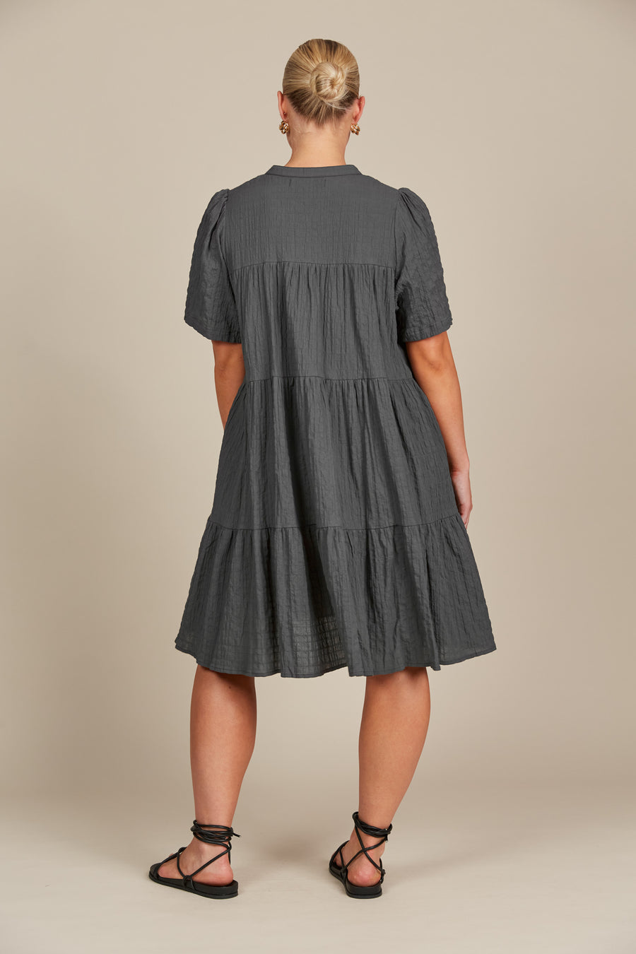 Fleur Dress - Graphite