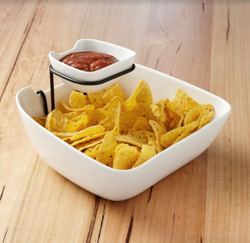 Alto Double Layer Chip & Dip Bowl