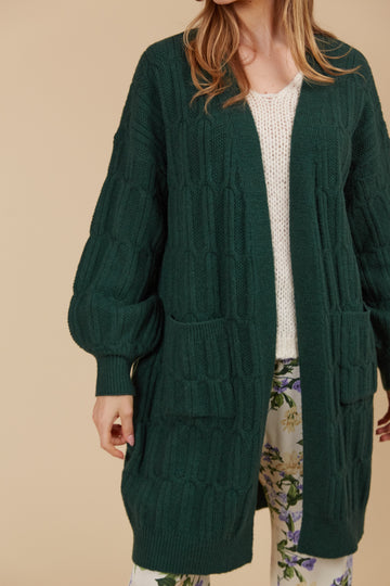 Hera Cardigan - Pine