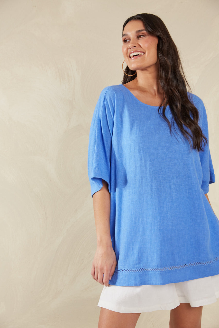 Florence Relaxed Top - Coast