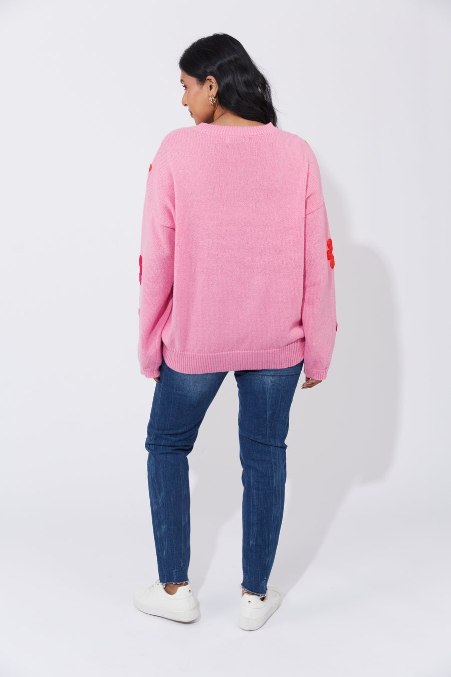 Delphi Jumper - Chilli/Pink