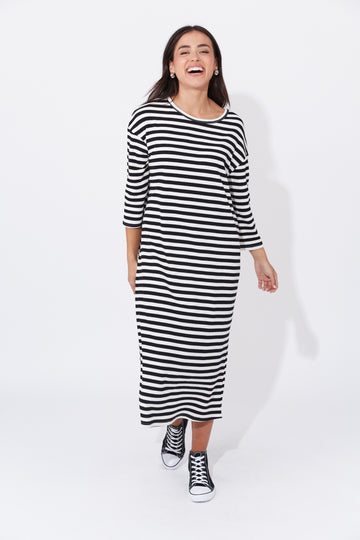 La Paz Dress - Kohl