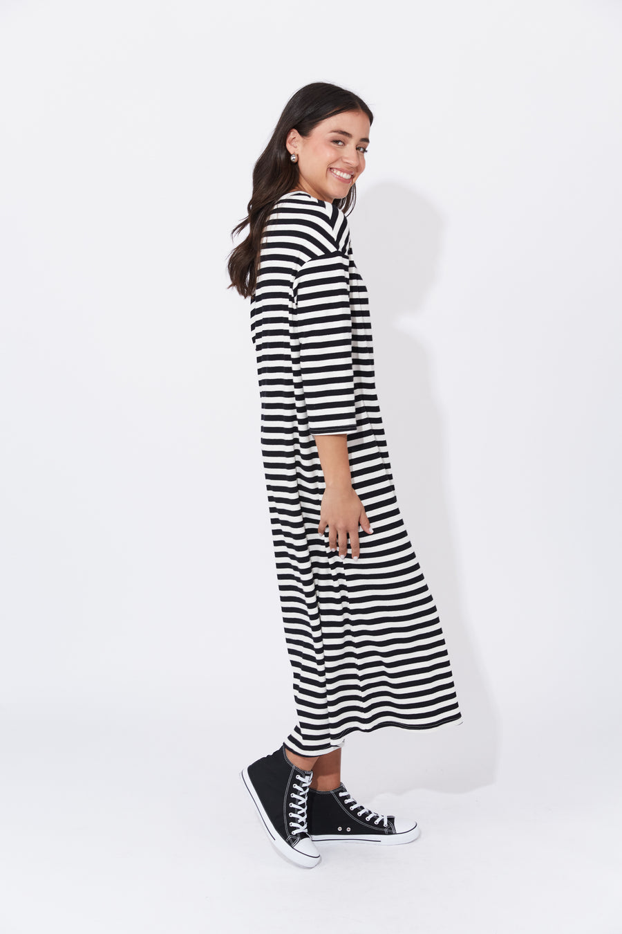 La Paz Dress - Kohl