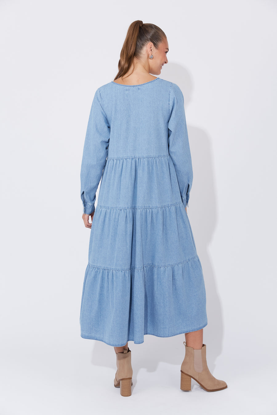 Austin Denim Maxi - Denim