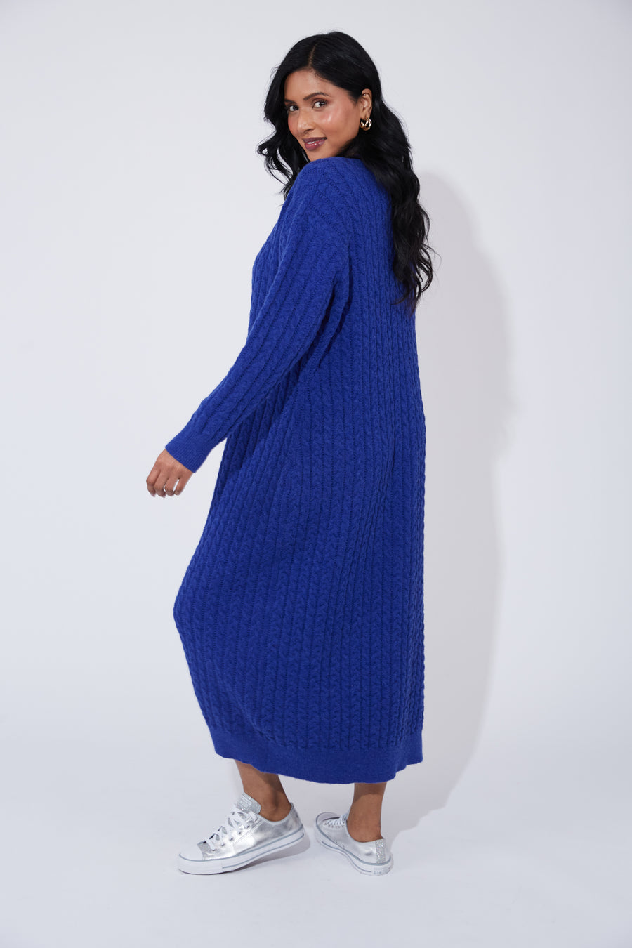 Cadiz Knit Dress - Cobalt