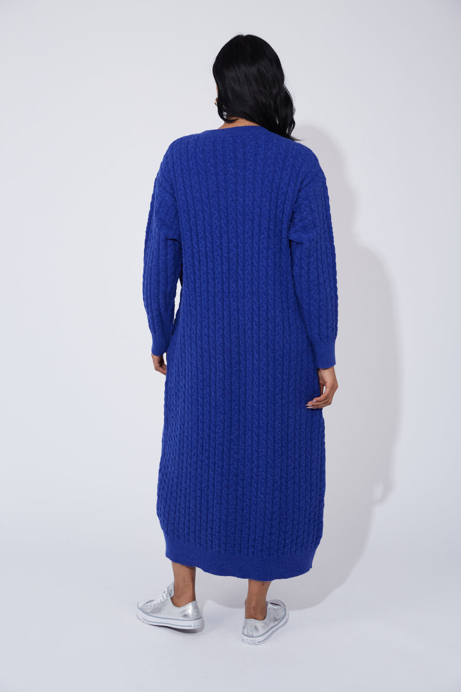 Cadiz Knit Dress - Cobalt