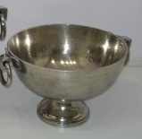 Nickel Bowl with Handles