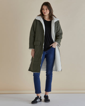 Valkyrie Puffer Jacket - Dark Green