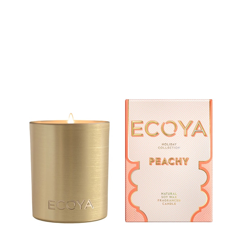 Peachy Goldie Candle Holiday Collection