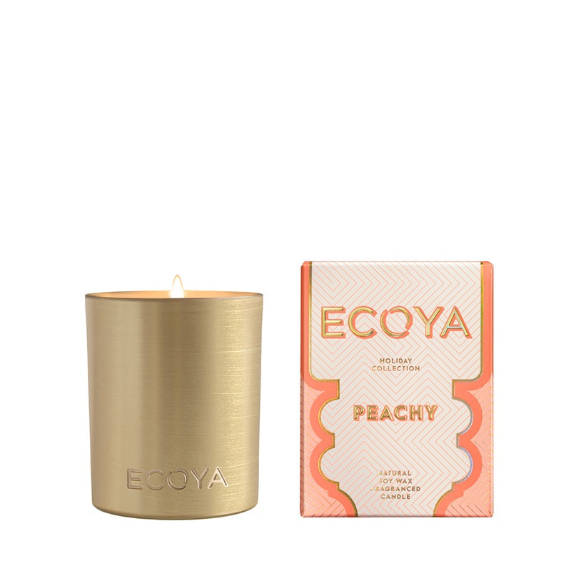 Peachy Mini Goldie Candle Holiday Collection