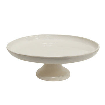 Franco Rustic White Cake Stand