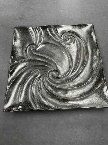 Square Swirl Tray