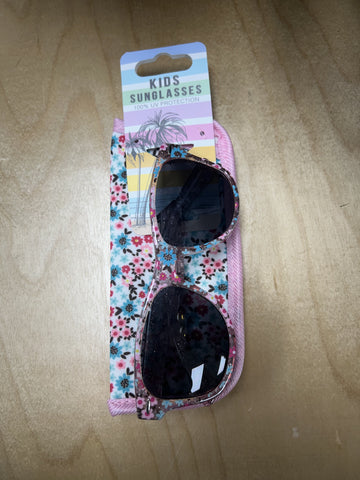 Kids Sunglasses - Pink Floral