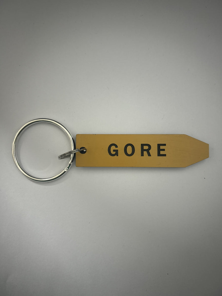 Give Me A Sign Keyring Gore