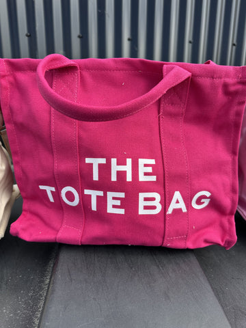 The Tote Bag - Raspberry