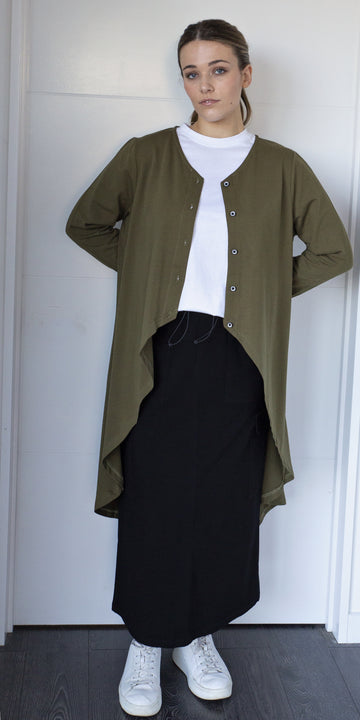 Duster Jacket - Khaki