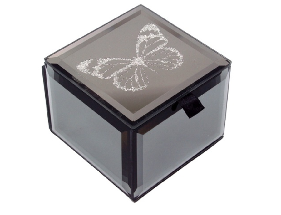 Bling Mini Trinket Box - Butterfly