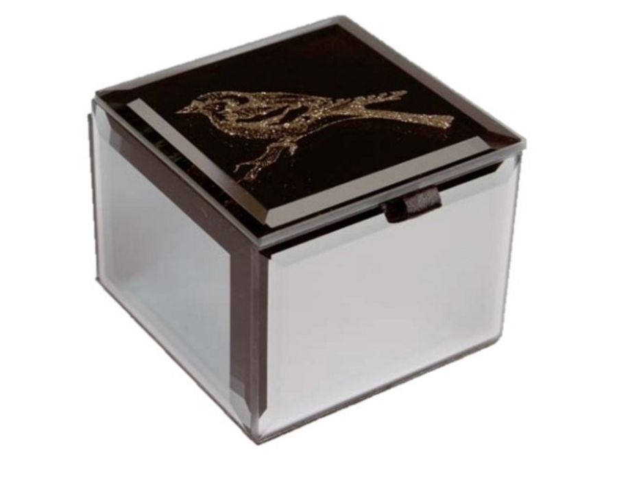 Bling Mini Trinket Box - Finch