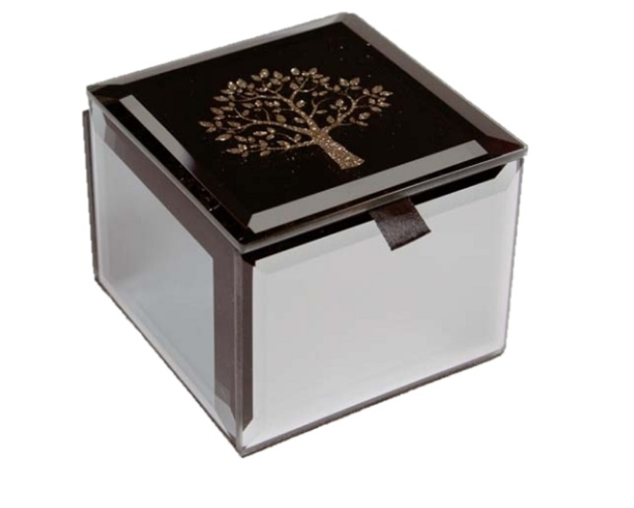 Bling Mini Trinket Box - Tree of Life