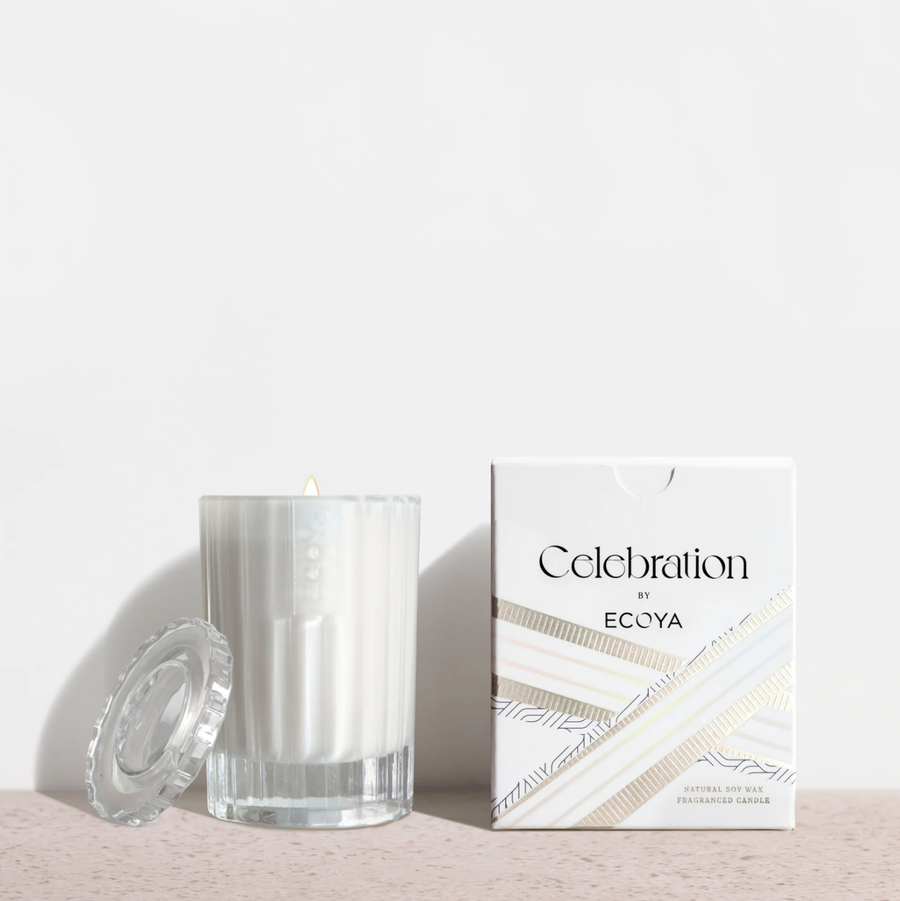 White Musk & Warm Vanilla Mini Celebration Candle