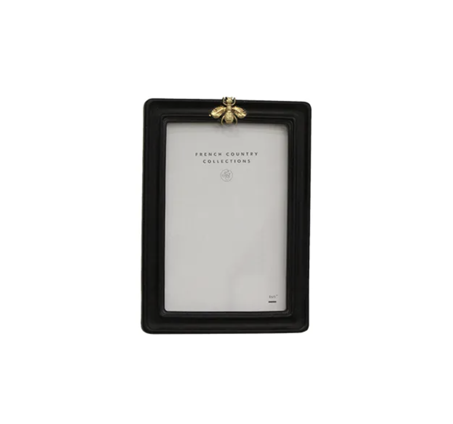 Bee Black Photo Frame - 4x6