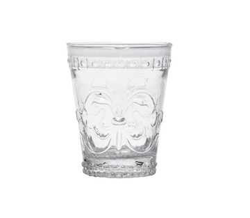 Fleur De Lis Chunky Tumbler - Set of 4