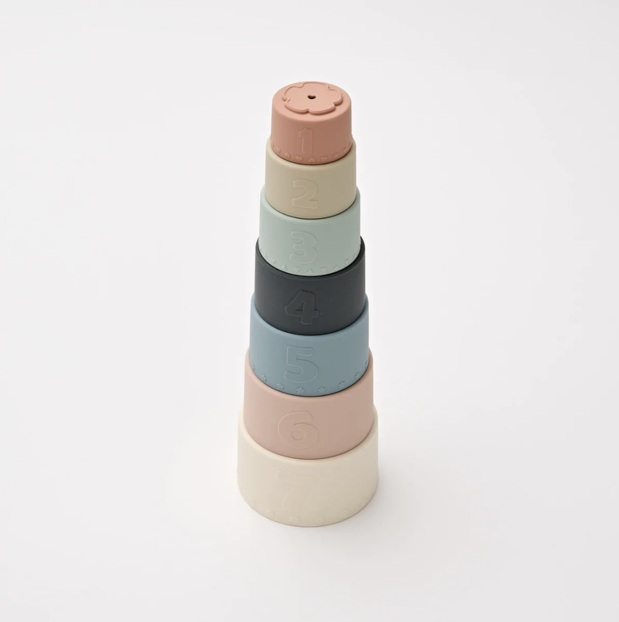 Silicone Stacking Cups