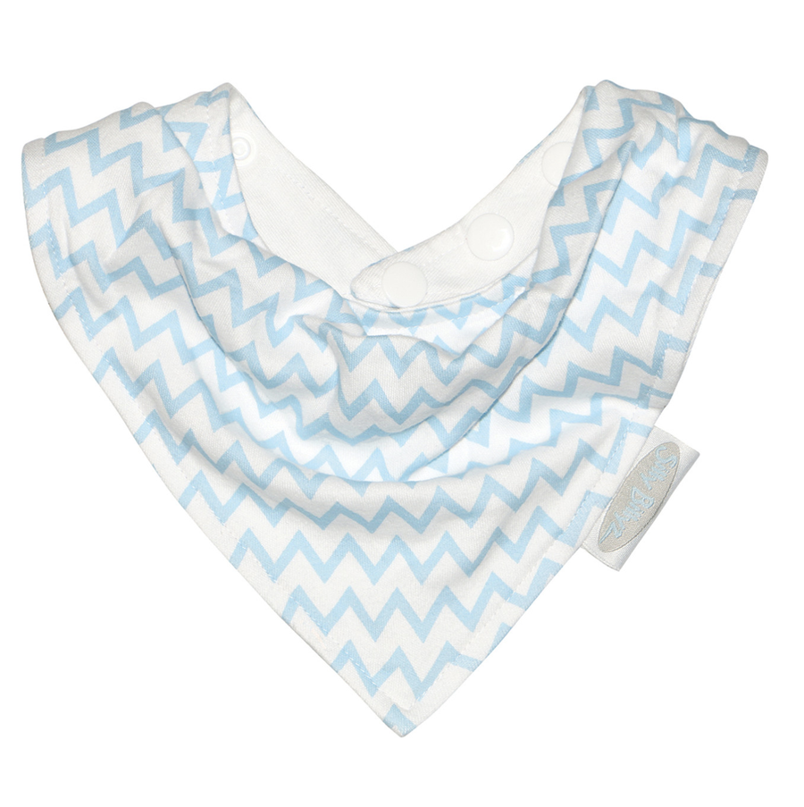 Jersey Bandana - Blue Chevron