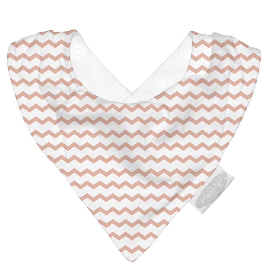 Jersey Bandana - Pink Chevron