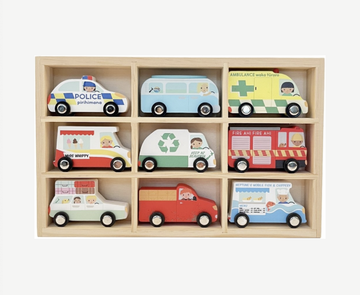 Wooden Car Set