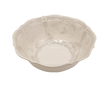 Melamine French Grey Bowl - 30cm