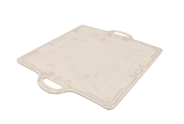 Melamine French Grey Square Platter