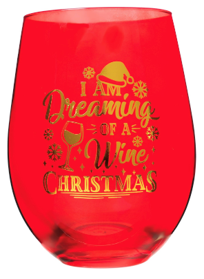 Stemless Wine Glass - I'm Dreaming