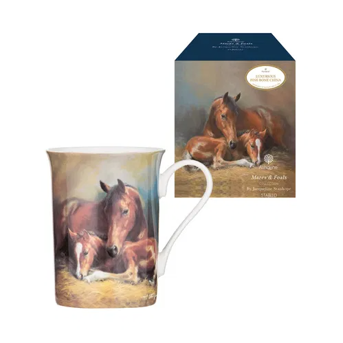 Mares & Foals In The Stable Mug