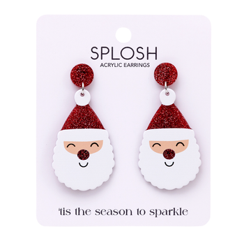 Christmas Santa Earrings