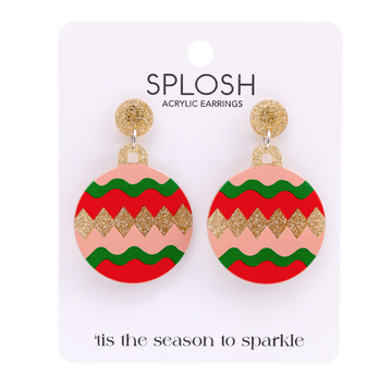 Christmas Ornament Earrings