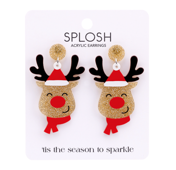 Christmas Rudolph Earrings