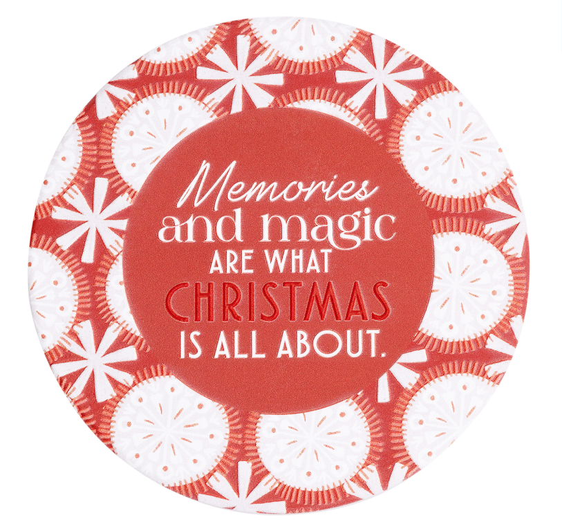 Christmas Memories Ceramic Coaster