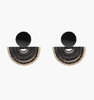 Black Wonderland Earring