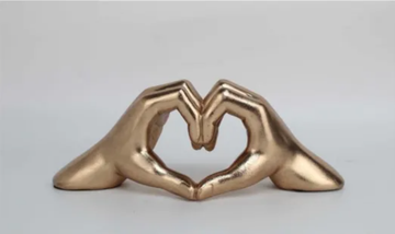 Heart Hands - Bronze