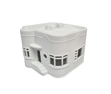 New Zealand Art Deco - Porcelain Tealight House