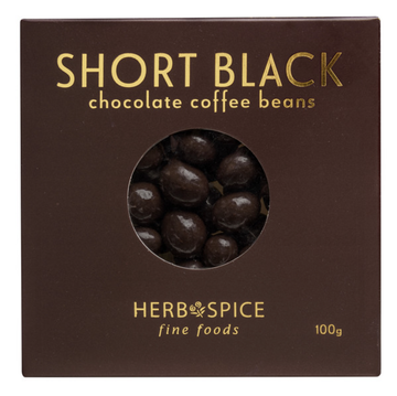 Chocolate Coffee Beans – Short Black Box