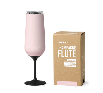 Huski Champagne Flute - Powder Pink